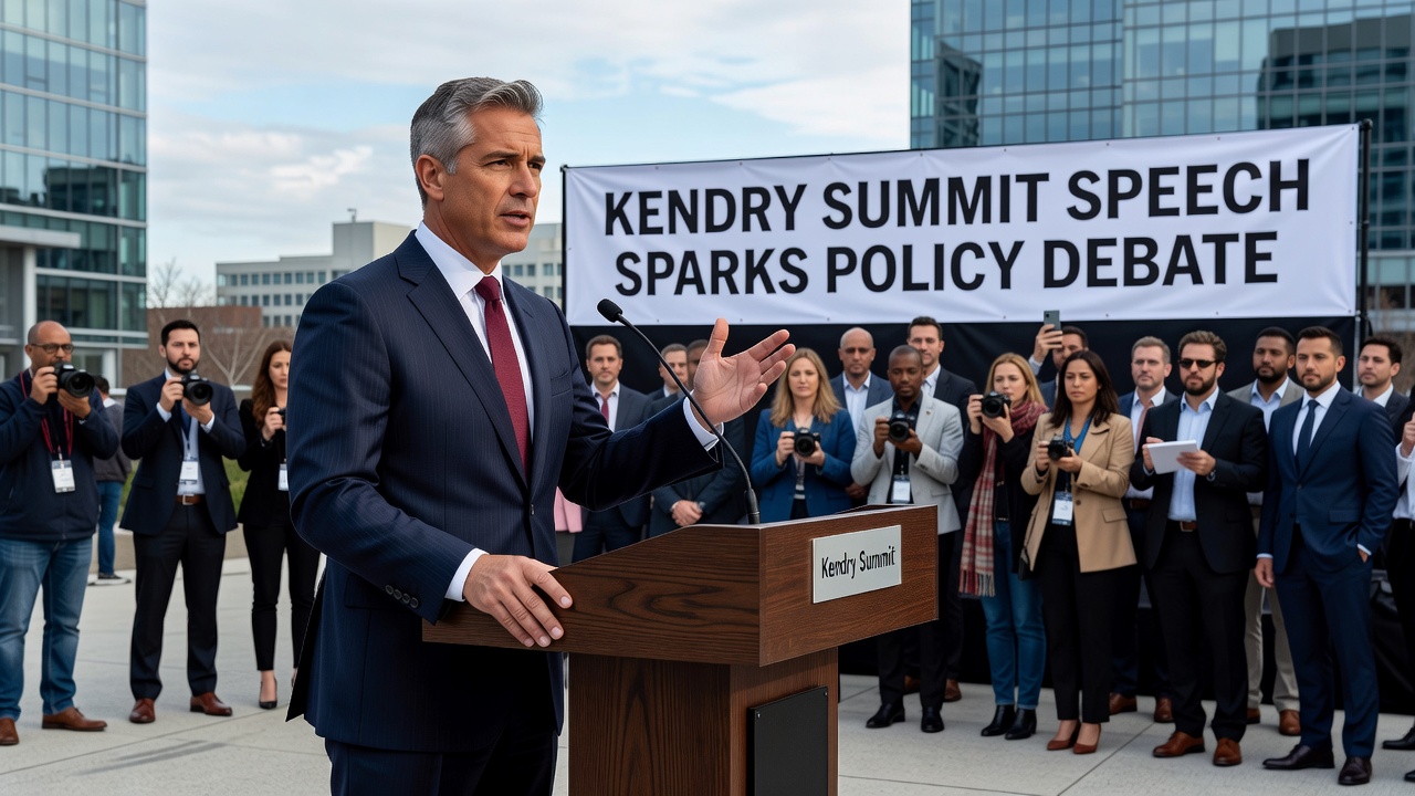Kendry Summit Speech Sparks Policy Debate